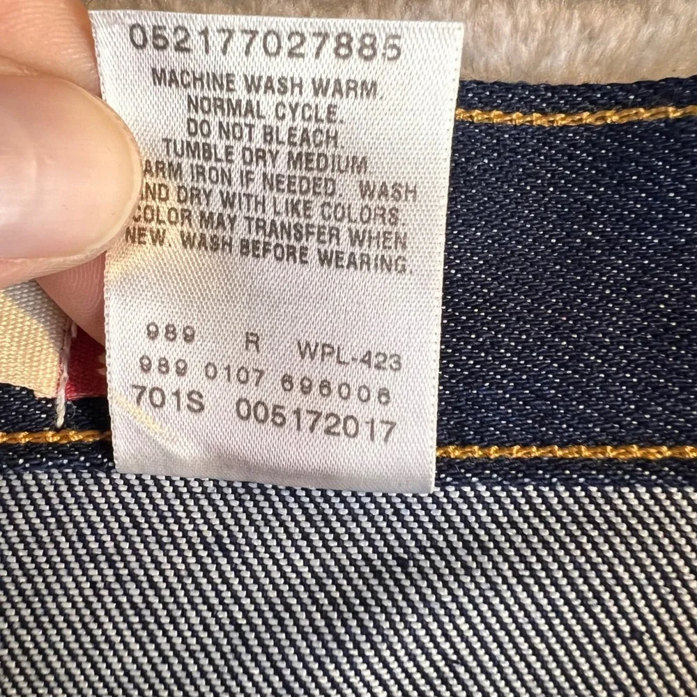 VTG Levis 517 Boot Cut Jeans Mens 40x32 Indigo Deadstock 2000's 00517-2017 NWT
